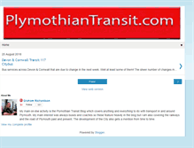 Tablet Screenshot of plymothiantransit.com